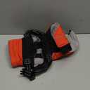 ASENKU Reflective Dog Coat with Built-in Harness, Windproof Fleece-Lined Dog Jacket for Small, Medium, Large Dogs, Warm Winter Vest with Turtleneck & Zipper (Red S)