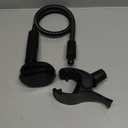 Lamicall Gooseneck Phone Holder Bed - [Nylon Braided] Flexible Arm, 38inch Overall Length, 360 Adjustable Clamp Clip, Overhead Cell Phone Mount Stand for Bed, Desk, 4-7 Cellphone, Gifts (Black)