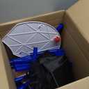 JOYIN Arcade Basketball Game Set with 4 Balls and Hoop for Kids 3 to 12 Years Old Indoor Outdoor Sport Play - Easy Set Up - Air Pump Included - Ideal for Competition