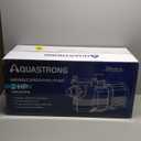 AQUASTRONG Variable Speed Pool Pump, 2 HP, 220V, 10566GPH, In/Above Pool Pump, Energy Efficient, High Flow, Powerful Self Primming Swimming Pool Pumps with Filter Basket