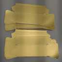 50 Pcs 7.1 x 5.1 x 2 inches Corrugated Cardboard Gift Boxes Recyclable Shipping Boxes for Mailing & Holidays, Wedding, Birthday, Gifts Packaging, Phone Case Packaging (Gold, 7.1 x 5.1 x 2")