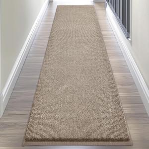 Washable Runner Rug 24" x 96" Rectangular, Non Slip Absorbent Indoor Entryway Rug for Floor, Laundry, Hallway, Bedroom (Roll Packing)