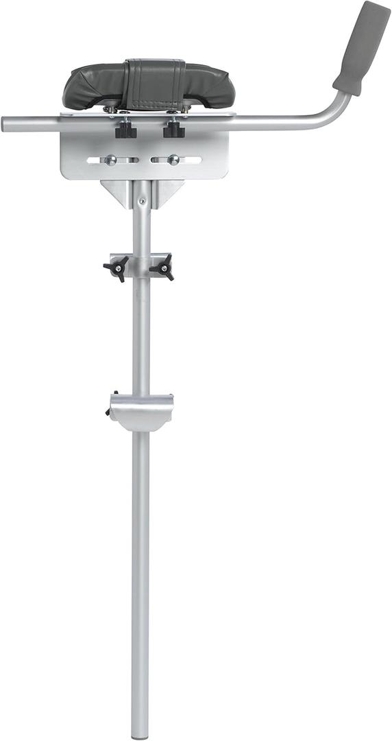 Drive Medical 10105-1 Platform Walker/Crutch Attachment, Silver Drive Medical 10105-1 Platform Walker/Crutch Attachment, Silver