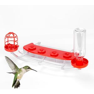 Hummingbird Feeder, Attract Hummingbirds, 2 in-1 Bird Feeder, Suitable for BF002, Ideal Gift for Hummingbird Lovers