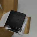 Hoolerry 1 Pack Pop up Floor Electrical Outlet Cover Box Kit with 4.8A USB Charger 20Amp Waterproof Weatherproof Floor Tamper Resistant Outlet Receptacle for Countertop Home (Black)