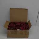 Unittype 100 Pieces Silk Hydrangea Artificial Flowers Heads with Stems Full Hydrangea Flowers for Wedding Centerpieces Bouquets DIY Floral Decorations for Home Indoor (Burgundy)