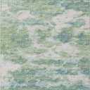 Addison Rugs Indoor/Outdoor Accord AAC36 Green Washable 5' x 7'6" Indoor Outdoor Area Rug, Easy Clean, Machine Washable, Non Shedding, Bedroom, Living Room, Dining Room, Kitchen, Patio Rug