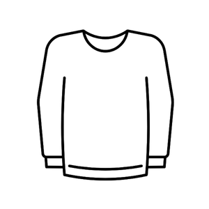 Men's Long Sleeve Shirt 2ct (Navy Blue / Grey) Size L