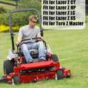 Lawn Mower Control Cable Compatible with Exmark Lazer Z AC CT HP LC XS Toro Z Master, Throttle Cable Replace 103-4091