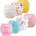 Potty Training Pants for Boys Girls, Learning Designs Training Underwear Pants, Size L, 7 Pack