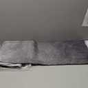 Abstract Professional Photography Backdrop for Portrait Photo Props Booth Background Photoshoot Studio with Polyester Fabric Roller Pocket on Top (8x12ft,Grey,No Stand)