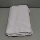 Twin Size Flat Sheet Single - 300 Thread Count 100% Egyptian Cotton Quality - Hotel Collection Flat Sheet Sold Separately - White