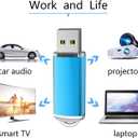 K&ZZ 5 Pack 64GB Flash Drive 64 GB USB Flash Drives USB 2.0 Thumb Drive Gig Zip Drive Stick 64G Flash Memory Stick Jump Drives for PC Laptop, Multicolored