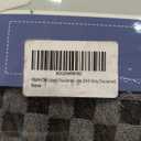 YEMYHOM Latest Checkered 4 Pieces Couch Covers for 3 Cushion Couch High Stretch Thickened Sofa Cover for Dogs Pets Living Room Anti Slip Elastic Slipcovers (Dark Gray Checkered), 71"-91"(3 Cushions)