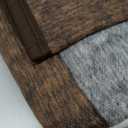 Natural Alpaca & Sheep Wool Blanket  Woven, Made in Peru - Full/Queen Size  Heavyweight Warmth, Thick, Breathable, Natural Texture & Scent, 72 x 88 Inches, 4.2 lbs (Earth Tones)