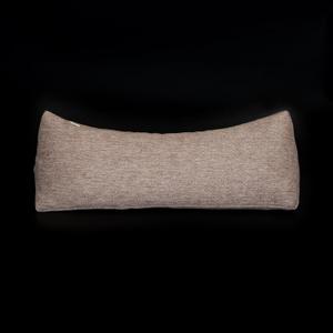 Buckwheat Neck Support Pillow Cervical Neck Cylinder Bolster Pillow,Buckwheat Hulls Adjustable Roll Pillow,Neck Pain Relief for Back and Side Sleepers Round Pillows for Lunch Break Brown, 6*15 inch