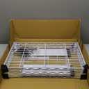 Honey-Can-Do 3-Tier Heavy-Duty Adjustable Shelves, Metal Storage Rack with 250-Lb Shelf Capacity, White, 14" W x 24" L x 30" H