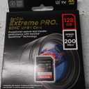 SanDisk 128GB Extreme PRO SDXC UHS-I Memory Card - C10, U3, V30, 4K UHD, SD Card - SDSDXXD-128G-GN4IN