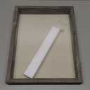 Califortree 11x14 Shadow Box Frame with Linen Back - Sturdy Memory Display Case of Flower, Pictures, Medals and More, Rustic Gray