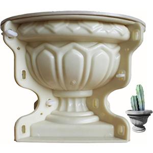 Milisten Planter Mold Large Cement Garden Planter Mold Concrete Flower Pot s Succulent Mould Cement Clay s Bonsai Pot for Flower Making