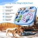 Dog Puzzle Toy for Mental Stimulation for Dogs Interactive Cognitive Puzzle Toys for Smart & Beginner Dogs, Treat Dispensing Dog Enrichment Slow Feeder