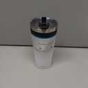 Fuelmate Tumbler Double Wall Insulated Tumbler, 25oz, White