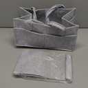 Mr. Pen- Baby Diaper Caddy Organizer, Car Caddy, Portable Organizer for Changing Table, Nursery (1 Pack, Gray)