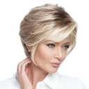 Raquel Welch Go To Style Versatile Flattering Short Shag Wig by Hairuwear, Average Cap, SS16/21 Shaded Sand