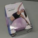 Exercise Ball, Pilates Ball for Pregnancy, Swiss Balance Ball with Pump,Multiple Sizes Stability Ball Chair for Office, Home Gym, Fitness, Workout and Physical Therapy (26inch, Macaron pink)