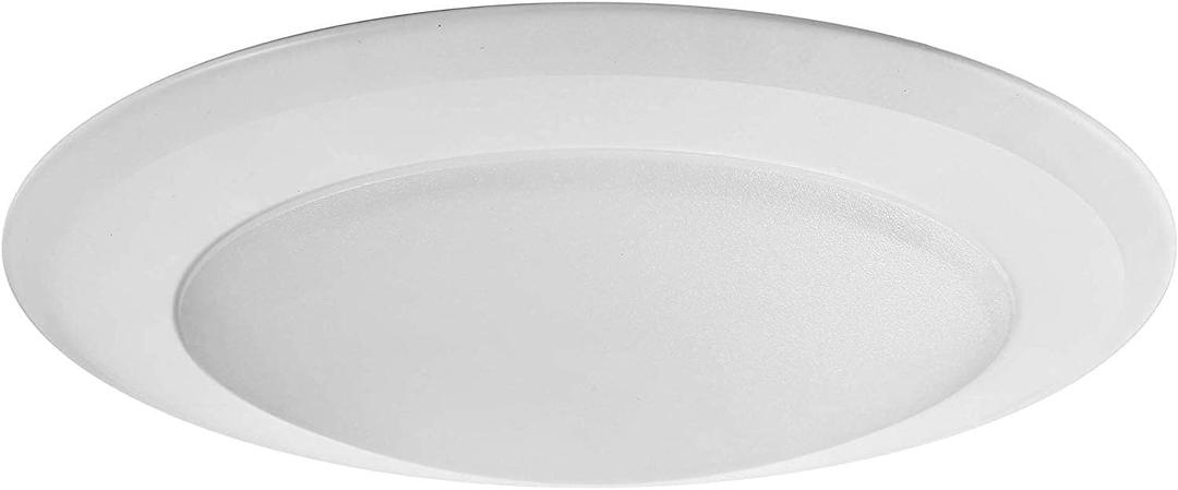 7.5" Flush Mount Ceiling Light, Dimmable LED Disk & Ceiling Lights,16.5W (120W Equivalent), 120V, 5000K, ETL - 4/6" J-Box, Wet Location LED Lights, Light Fixtures (Bright White)