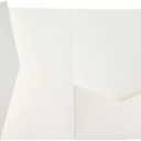 Ivory Invitation Pocket Envelope For Wedding Engagement Bridal Shower Birthday 20 sets (ivory)