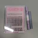 uCoolMe Lashes Lazy Girl & Venus With Invisible Band DIY Eyelash Extension Kit