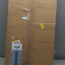 FITUEYES Universal TV Stand with Swivel Mount for 50-85 inch Flat Screens - Height Adjustable Tempered Glass Base Holds up to 143 lbs (Black)