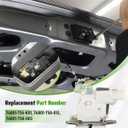 74801-T5A-003 Tailgate Lock Actuator Assembly Fit for Honda Fit 2015 2016 2017 2018 2019 2020 1.5L Rear Hatch Trunk Lock, Replace 74801-T5S-K01 74801-T5A-013