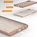 Designed for Galaxy Note 10 Plus Case, Liquid Silicone Gel Rubber Shockproof Case Soft Microfiber Cloth Lining Cushion Compatible with Galaxy Note 10+ Plus 6.8 inch (2019) (Light Brown)