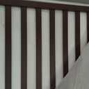 Dream On Me Synergy Wave 5-in-1 Convertible Crib, GREENGUARD Gold, Chocolate Chip