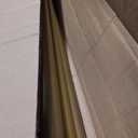 Heavy Duty Curtain Rods - 1 1/4" Large Diameter Premium Nonadjustable Curtain Rod - 156in/13ft Custom Window Treatment Rods with Durable Aluminum Brackets and End Caps,Gold Finish