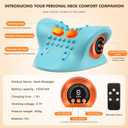 Neck Massager 2026 New Upgrade 3 in 1 Portable Massager with Heat &Comfortable StretchingAdjustable Intensity for Neck & Shoulder Relaxation at Home, Office, Travel