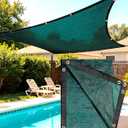 e.share 90% Green Sun Shade Cloth with Grommets,6x10 Ft Shade Cover