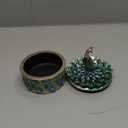 Makeup Organizer Countertop with Drawer 360 Rotating Brush Holder Storage Large Capacity Skincare Cosmetic Display Cases for Vanity Bathroom Desktop, Model 3016 Green