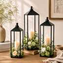 22'' 19'' 17'' Large Decorative Lanterns Indoor Outdoor