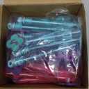 RoundFunny 24 Pcs Music Mini Bubble Wands Party Supplies Favors Decorations Kawaii Bubbles Sticks Wands for Fan Meeting Anime Theme Birthday Party Goodie Gift Bag Outdoor Activity