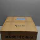 Caged Ceiling Fan with Lights, Flush Mount 20" Boho Ceiling Fans with Lights Remote Control, Low Profile Fabric Bladeless with 6 Speeds for Bedroom, Nursery, Kitchen (White)