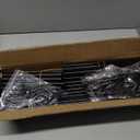 BrFoYu 3 Tier Shoe Rack, Shoe Organizer Storage for 16-20 Pair Boot and Sneaker, Stackable Free Standing Shoe Shelf with Hooks and Side Pocket, Space Saving Shoes Rack for Closet, Entryway