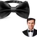 Pack of 3, Yetuab Men's Pre Tied Adjustable Bow Ties for Men Women Boys Necktie Bow Tie Wedding Party Concerts