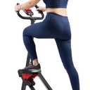 Sunny Health & Fitness Stair Stepper w/Handlebar, Extended Step Range Climber Machine for Legs, Core and Glute Workouts, Connection with Free SunnyFit App