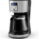 BLACK+DECKER 12-Cup Programmable Coffee Maker, Stainless
