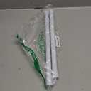 2 Pack Window Security Bars Adjustable Sliding Glass Door Lock Bars 15.7''-27.5'' Tension Rods 1.2'' Diameter Window Safety Lock Bar Stopper with Rubber Tips (White-2Pcs, 15.7''-27.5'')