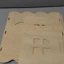 Bifeaw Guinea Pig Hideout, Natural Wooden Chew Proof Hideaway Hut for Small Pets (Guinea Pig)