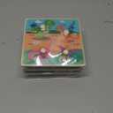 Wooden Toddler Puzzles - 4 Pcs Eco-Friendly Animal Patterns Jigsaw With Handles - Infant Kid Fine Motor Skill Learning Educational Montessori Toys for 1-3 Years Old